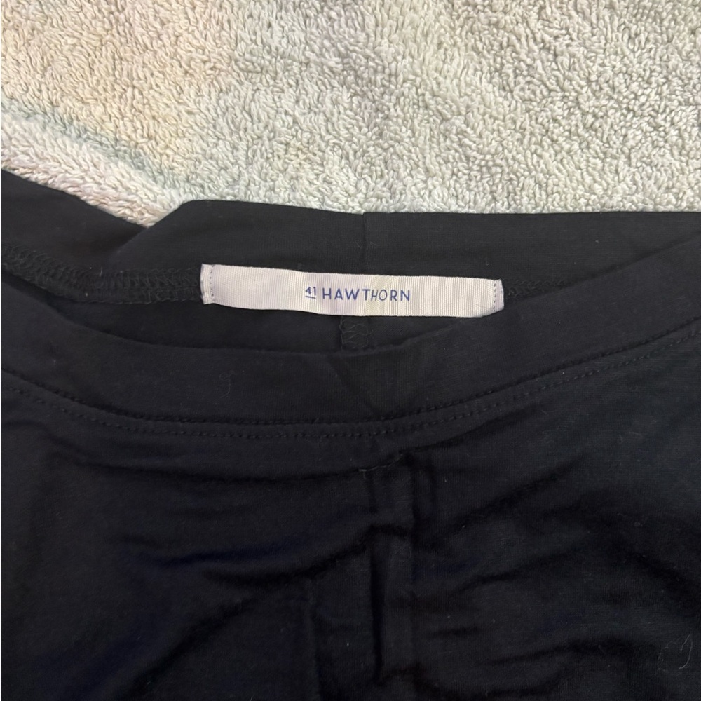 41 Hawthorn Elegant Black Blouse